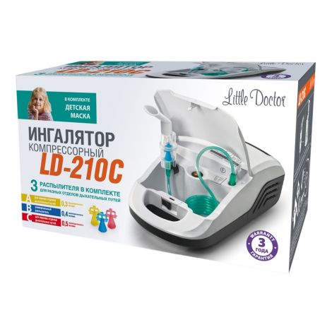 Литтл Доктор ингалятор LD-210C компрессорный №3