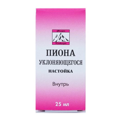 Пиона уклоняющегося настойка 25мл