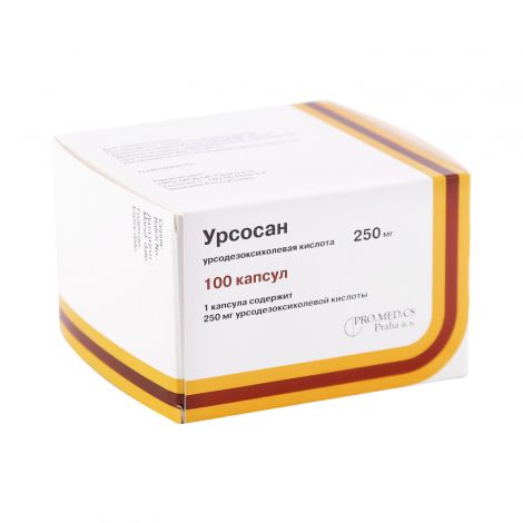 Урсосан капс. 250мг №100