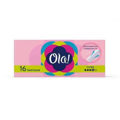 ola тампоны super шелковистая поверхность n16