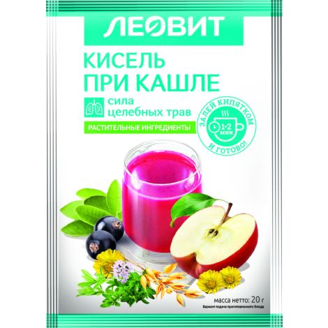 Леовит кисель При кашле 20г