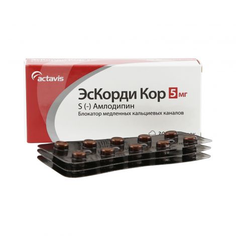 ЭсКорди Кор таб. 5мг №30
