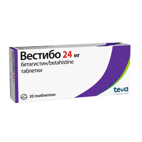Вестибо таб. 24мг №30 №3