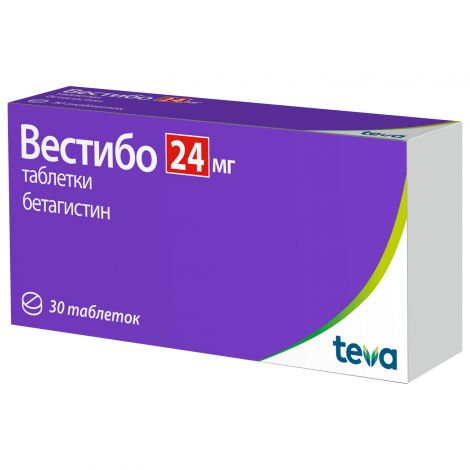 Вестибо Таб. 24мг №30 Купить В Калининграде По Цене 344,00 В.