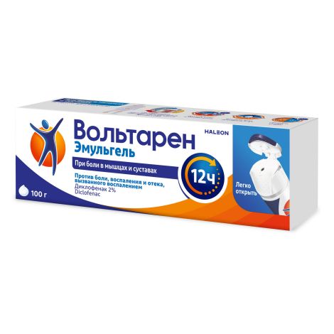 Вольтарен эмульгель 2% 100г №4