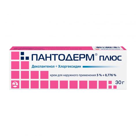 Пантодерм плюс крем для нар. прим.5%+0,776% 30г