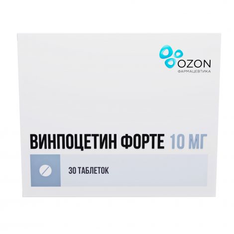 Винпоцетин Форте таб. 10мг №30