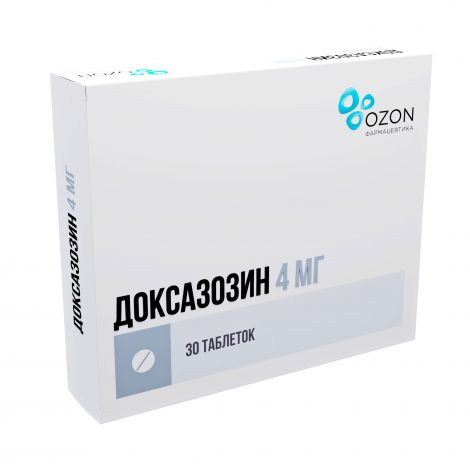 Доксазозин таб. 4мг №30 №3