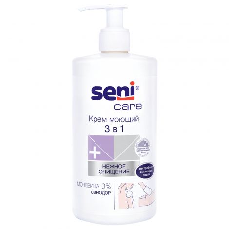 Seni Care Крем моющий 3в1 500 мл