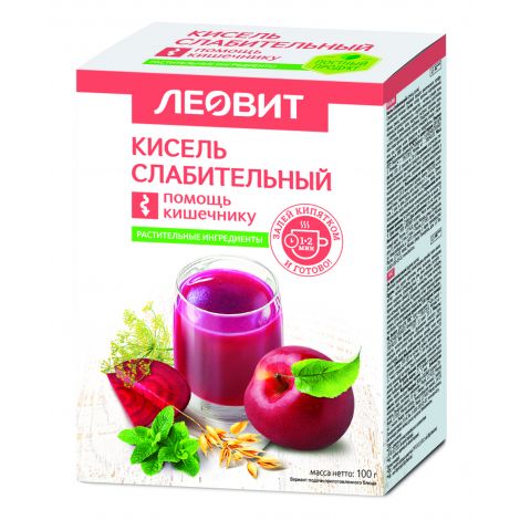 Леовит Кисель Слабительный 20г №5 пак.