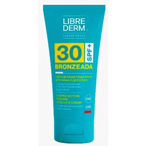 Либридерм Бронзиада солнцезащитн. крем д/лица и зоны декольте SPF30 50мл