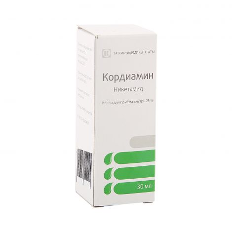 Кордиамин капли 25% 30мл №2