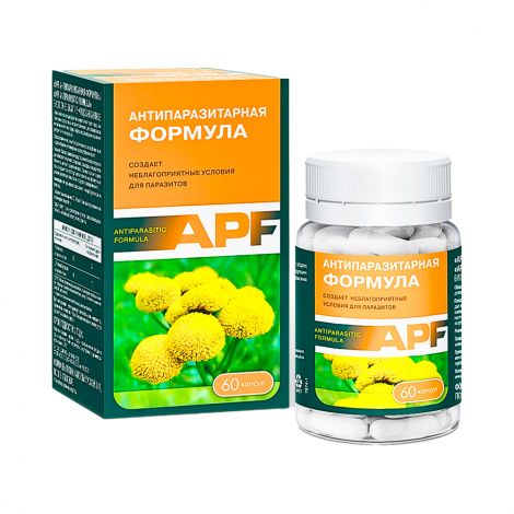АПФ антипаразитарная формула капс 0,4 N60/БАД
