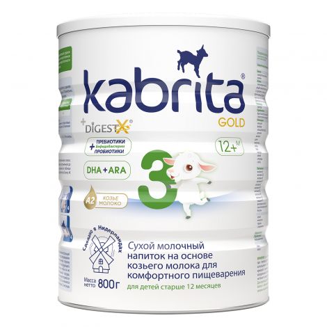 Кабрита 3 Голд коз.мол.12м. 800г