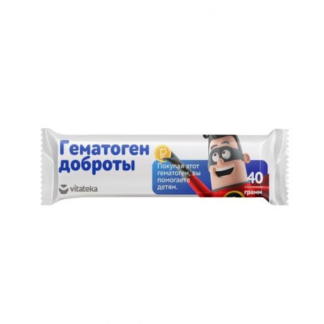 Витатека гематоген детский Доброты 40г БАД