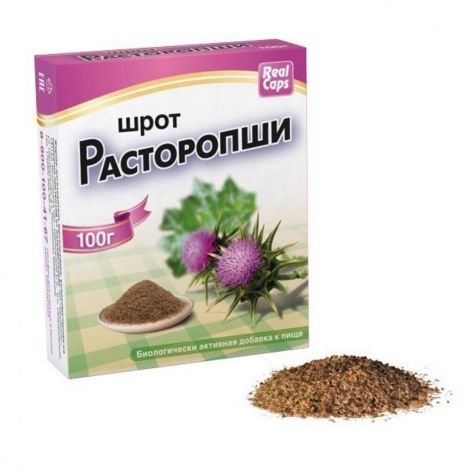 Расторопши шрот пак. 100г БАД