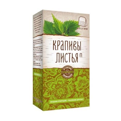 Крапива листья П ф/п 1,5г №20 БАД