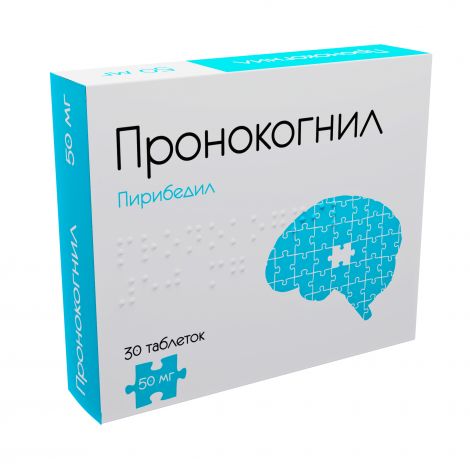 Пронокогнил таб.п/о плен.с контр.высв. 50мг №30