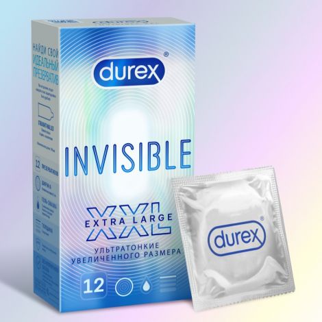 Дюрекс презервативы из натурального латекса Инвизибл XXL №12 №4