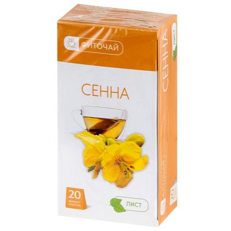 Сенна лист ф/п 1,5г №24