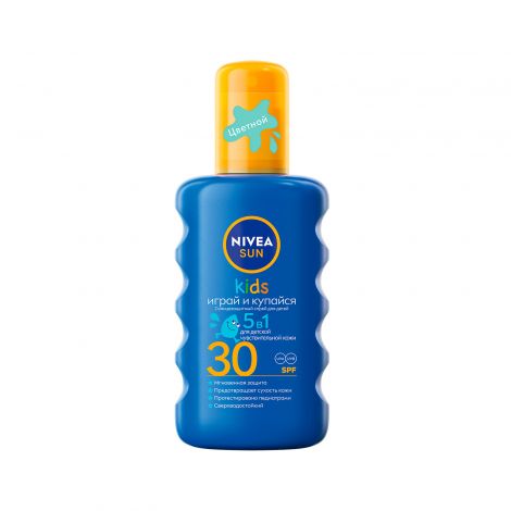 Нивея Сан спрей солнцезащитный д/детей SPF30 200мл 85403
