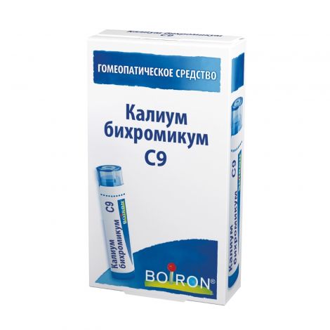 Калиум бихромикум C9 гранулы гомеоп. 4г