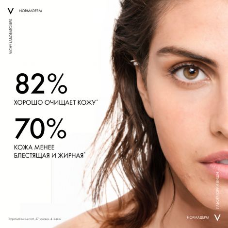 Виши Нормадерм лосьон для лица мицеллярный для проблемн./чувств.кожи 200мл M3262100 №4