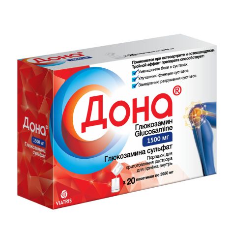 Дона пор. 1500мг №20 №2
