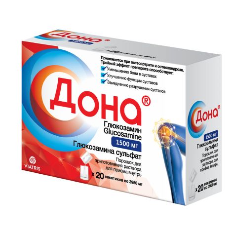 Дона пор. 1500мг №20 №3
