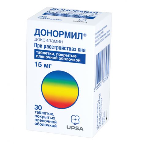 Донормил УПСА таб. 15мг №30