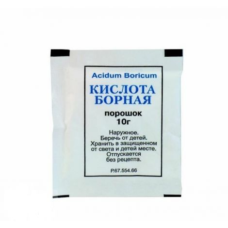 Борная к-та пор. 10г