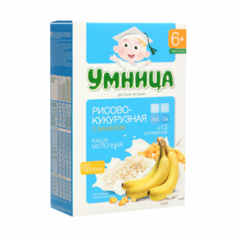 Каша умница кукурузная и овсяная