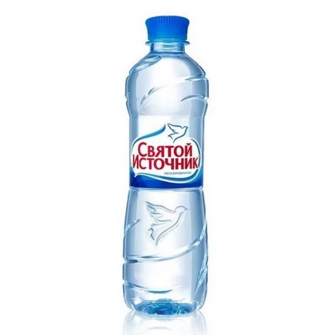 Святой источник вода минеральная без газа ПЭТ 0,5л