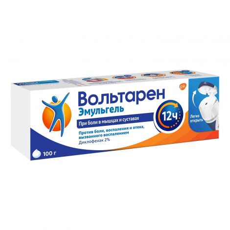 Вольтарен при болях в суставах эмульгель 100г №4
