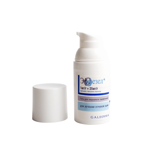 Эффезел гель 1мг/г+25мг/г 30г №5