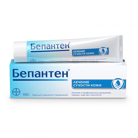 Бепантен крем для нар. прим. 5% туба 100г