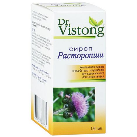 Доктор Вистонг Расторопши сироп 150мл