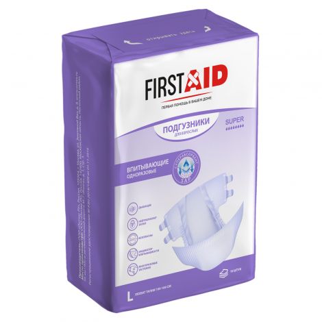 Ферстэйд подгузники для взрослых р.L №10 №6