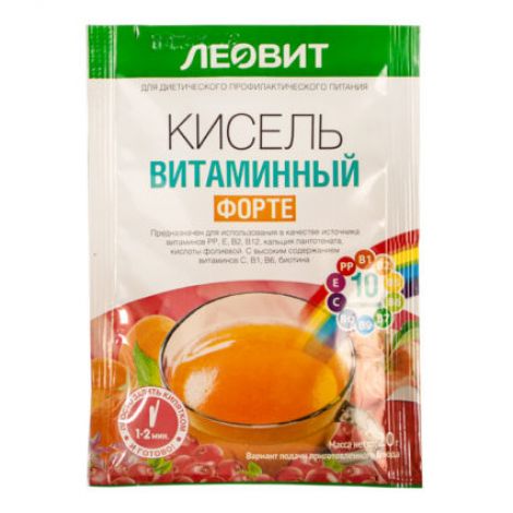 Леовит кисель Витаминный форте 20г