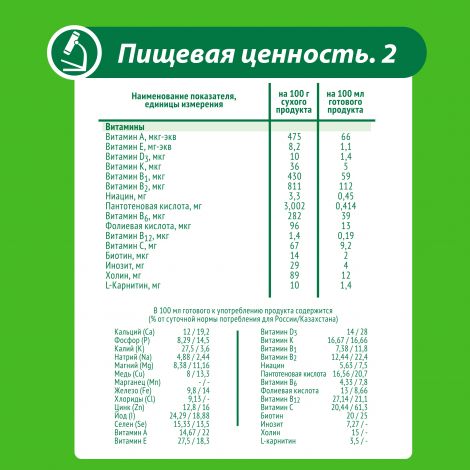 Малыш смесь молочная Мaлыш 3 350г №5