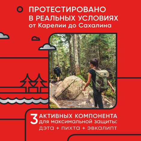 Гардекс аэр. Экстрим от всех летающих кровососущих насекомых/клещей 150мл №3