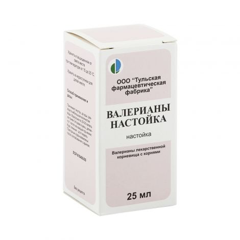 Валерианы настойка 25мл №2
