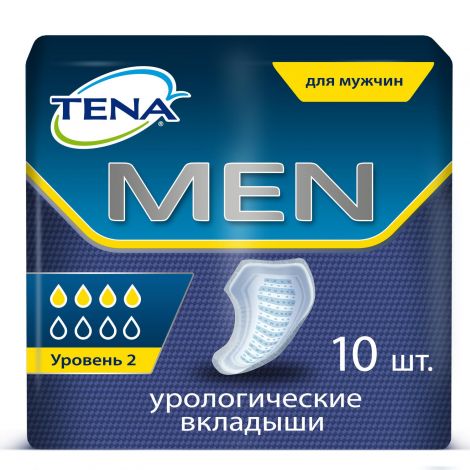 Тена прокладки Мен уроверь 2 №10