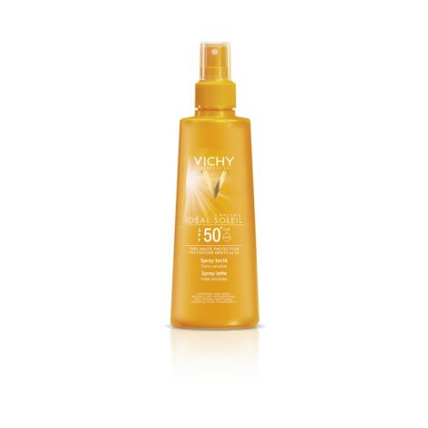 Виши Капиталь Идеал Солей спрей д/тела солнцезащитный SPF50+ 200мл M2978003