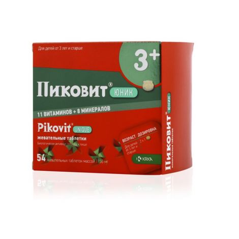 Пиковит Юник таб.жев. 1150мг №54