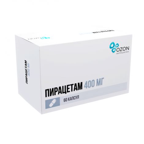 Пирацетам капс. 400мг №60