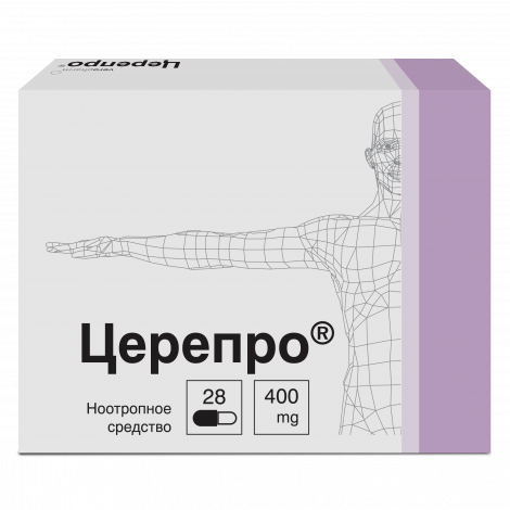 Церепро капс. 400мг №28