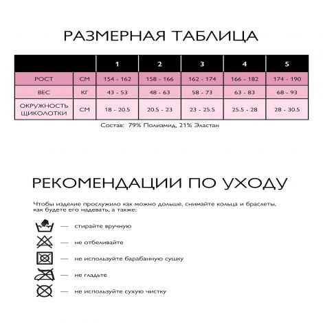 Релаксан гольфы Гамбалетто леди 15/21 черные р.5 №3