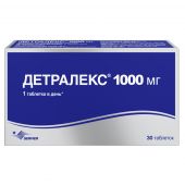 Детралекс таб.п/о 1000мг №30