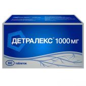 Детралекс таблетки покрытые оболочкой 1000мг №60